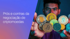 Benefícios e riscos da negociação de criptomoedas